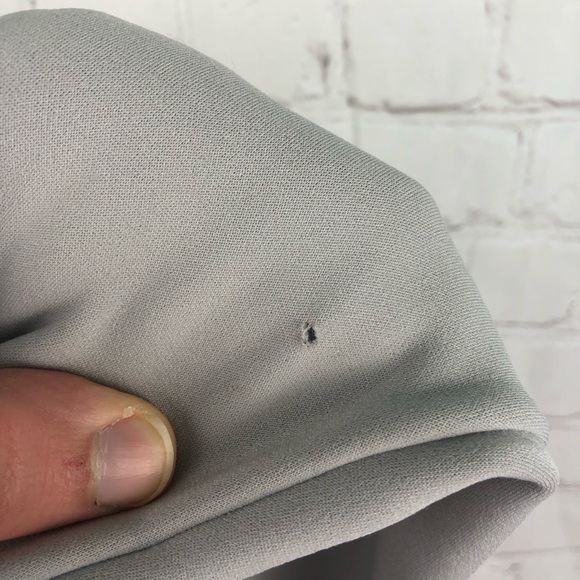 The North Face Red and Gray Puffer Jacket with Quilted Design - Picture 9 of 9